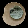 Large Travertine Lily Bowl