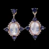 Lilac Nova Lavender Quartz Earrings