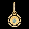 London Blue Topaz Fire Earring (Single)