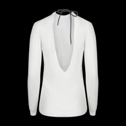 Long-Sleeved Ribbed Knit