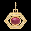 Mae Large Ruby Pendant