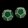 Malachite Pentagon Spice Jewels (Set of 2)