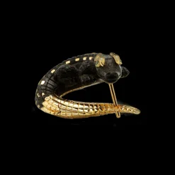 Medium Alligator Twist Earring