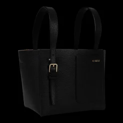Mini Black Bucket Bag
