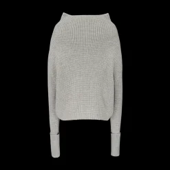 Mock-Neck Kimono Sweater