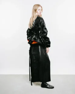 Nylon Twill Bomber Jacket