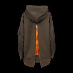Nylon Twill Hoodie