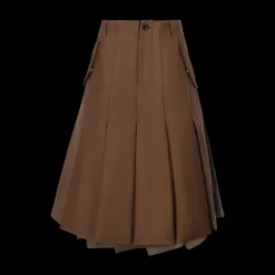 Nylon Twill Skirt