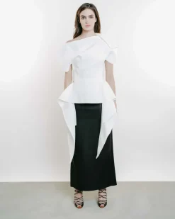 Operate Leather Pencil Skirt