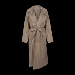 Oversized Cashmere Trench Coat