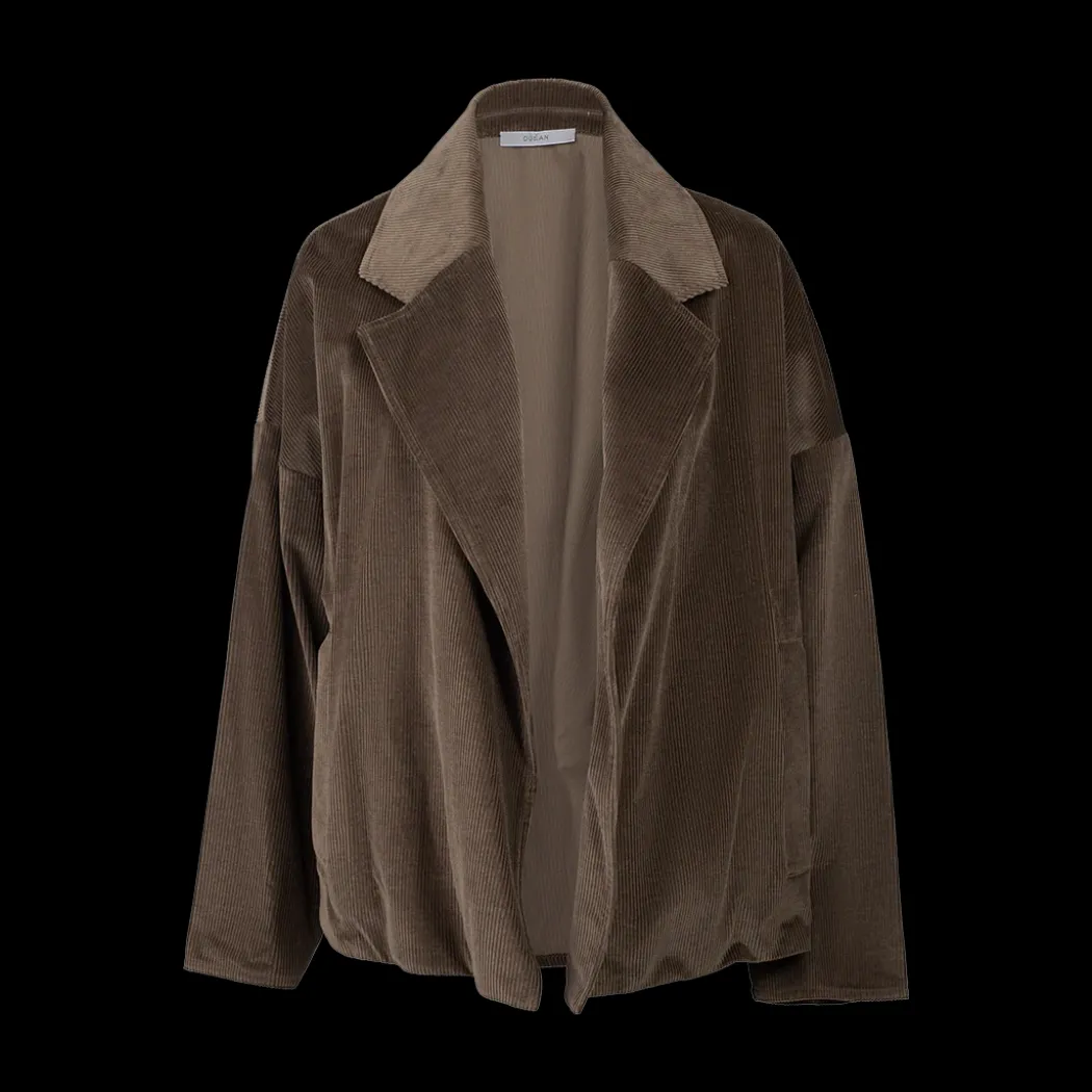 Oversized Corduroy Jacket