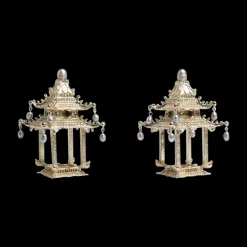 Pagoda Napkin Jewels (Set of 2)
