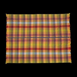 Plaid Cashmere Blanket