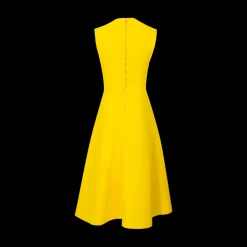 Pleated Waist Midi Dress