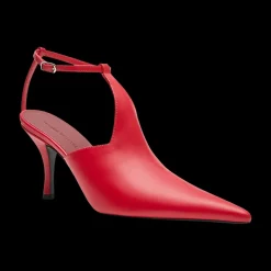 Pointed Pumps With Ankle Strap