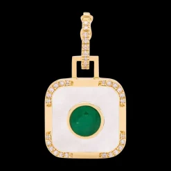 Ray Mini White Emerald Pendant