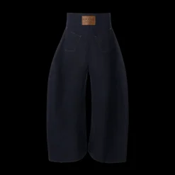 Rounded Back to Front Jeans