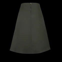 Rubber Midi Skirt