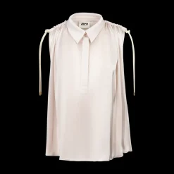 Satin Split Sleeves Top
