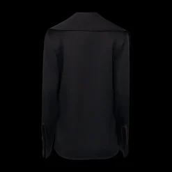 Satin-Crepe Blouse