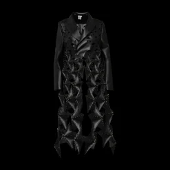 Sculptural Leather Jacket