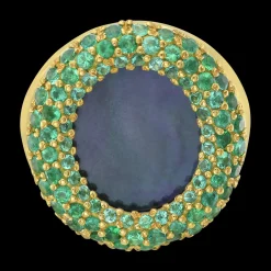 Seasons™ Emerald Interchangeable Ring