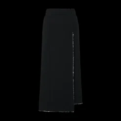 Sequined Black Midi Skirt