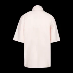 Short Sleeve Shirt With Shawl