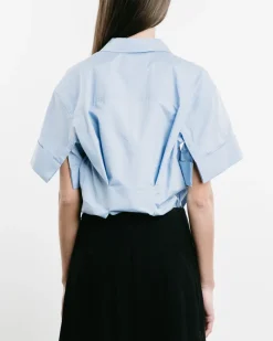 Short-Sleeved Collar Shirt