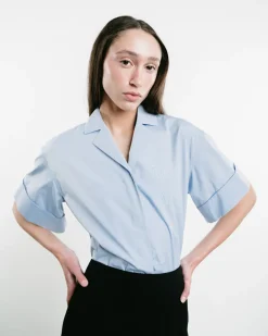Short-Sleeved Collar Shirt