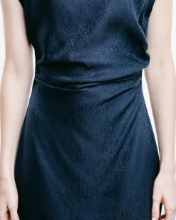 Silk Jacquard Dress