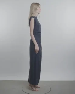 Silk Jacquard Dress