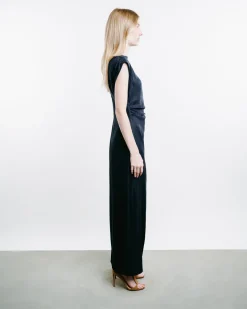Silk Jacquard Dress