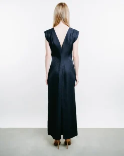 Silk Jacquard Dress