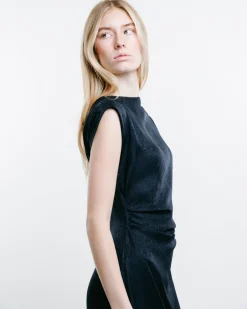 Silk Jacquard Dress