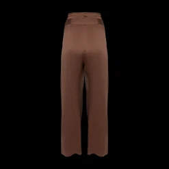 Silk Wide-Leg Pants