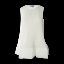Sleeveless Ruffle Top