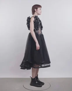 Sleeveless Tulle Dress