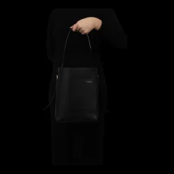 Small Black Bucket Bag