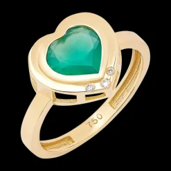 Stones of Wisdom Green Onyx Ring