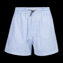 Striped Bermuda Shorts