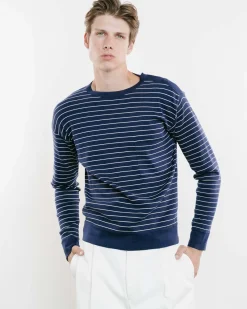 Striped Knit Pullover