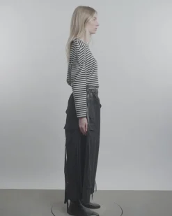 Striped Long-Sleeved Shirt