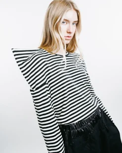Striped Long-Sleeved Shirt