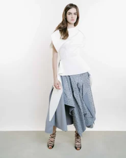 Studded Exomoon Skirt