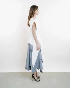 Studded Exomoon Skirt