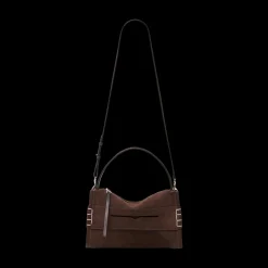 Suede Loafer Bag