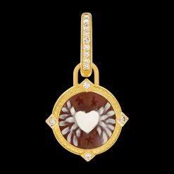 The Heart Cameo Earrings (Pair)