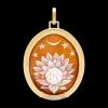 The Lotus Cameo Extra Large Pendant