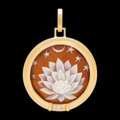 The Lotus Cameo Large Pendant